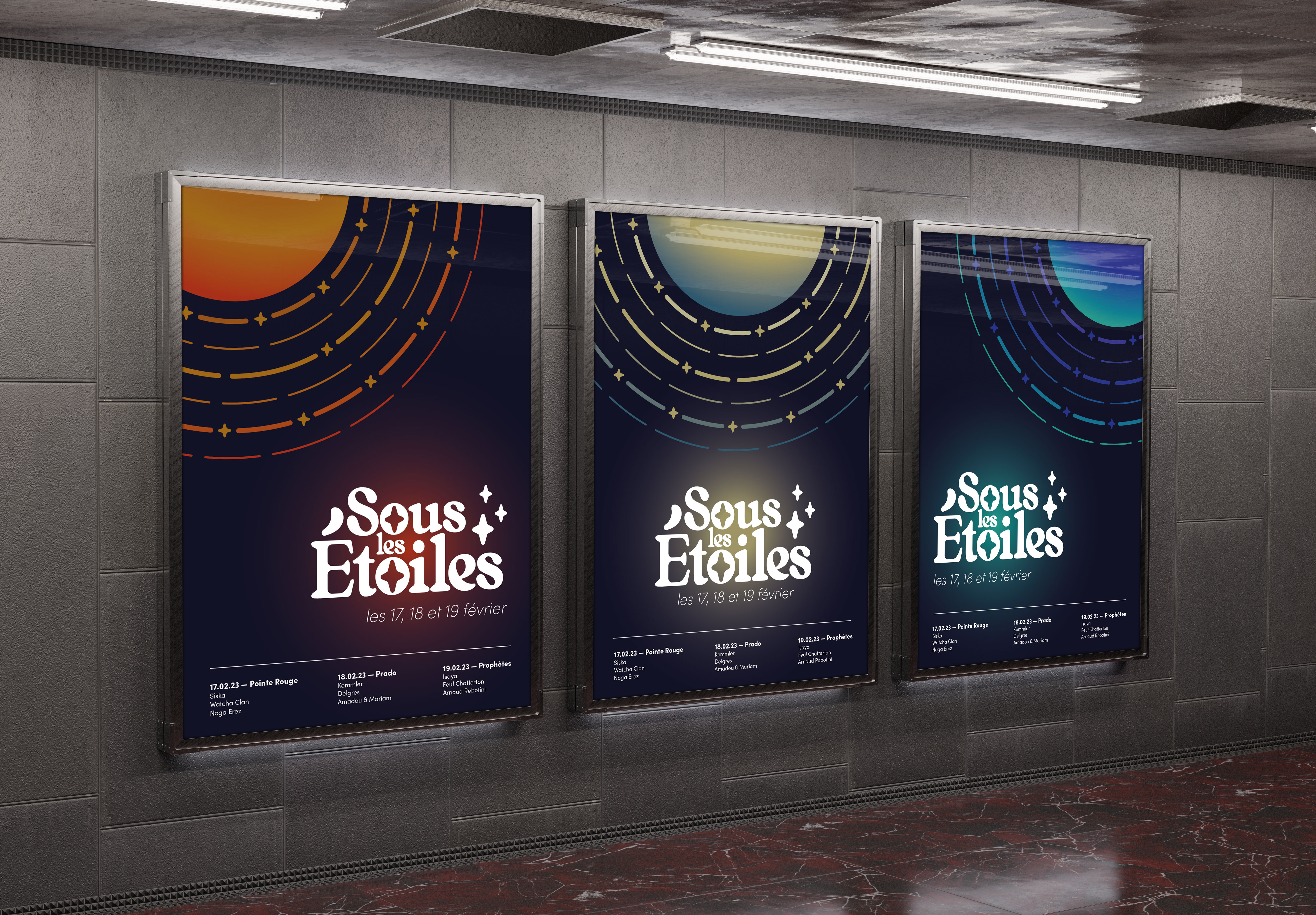 sous les etoiles poster